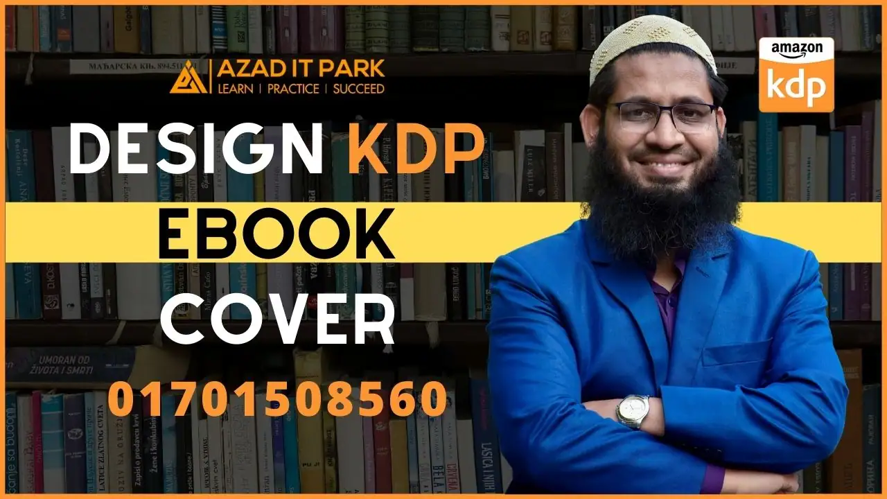 How to Design kdp ebook cover without using Photoshop and Illustrator | Only Canva<span class=