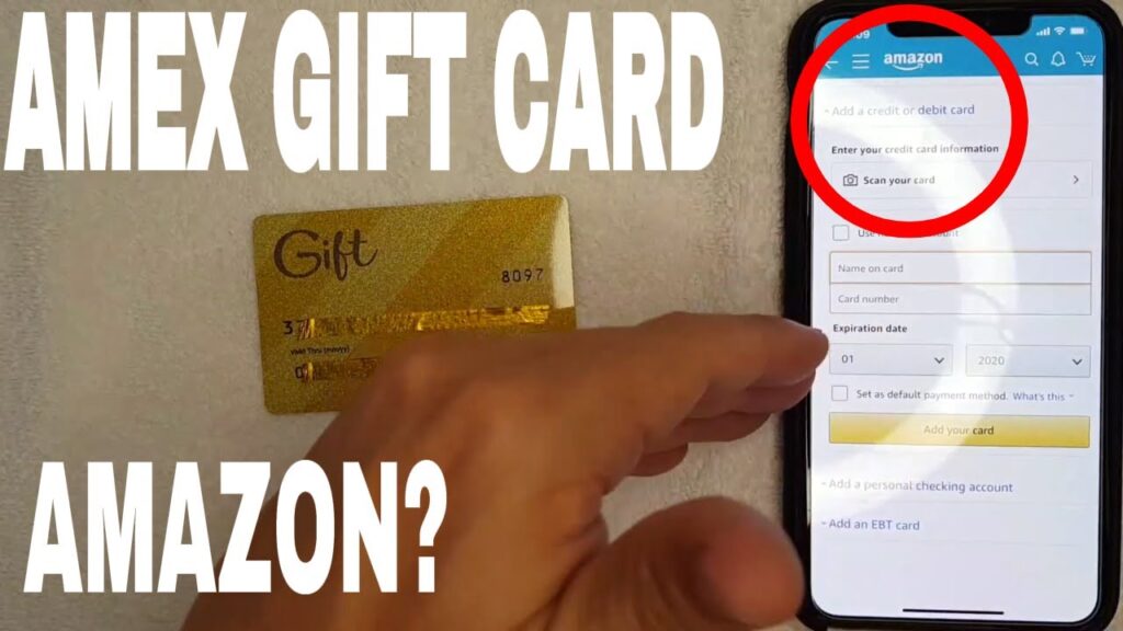 does-amazon-accept-american-express-gift-cards